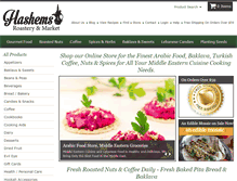 Tablet Screenshot of hashems.com